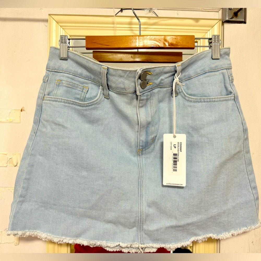 Denim Mini Skirt